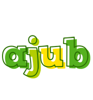 Ajub juice logo