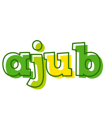 Ajub juice logo
