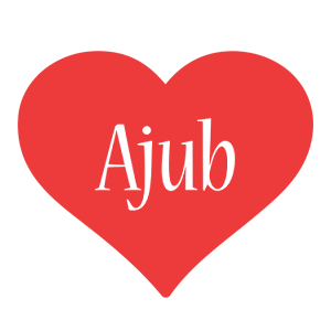 Ajub love logo