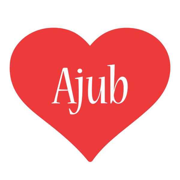 Ajub love logo