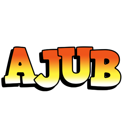 Ajub sunset logo