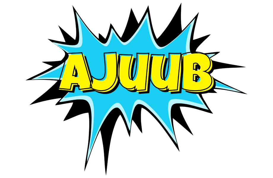 Ajuub amazing logo