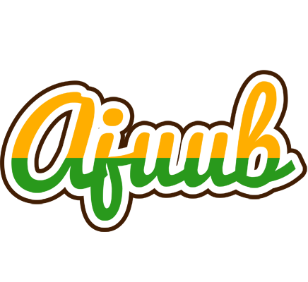 Ajuub banana logo