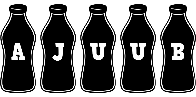 Ajuub bottle logo