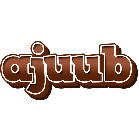 Ajuub brownie logo