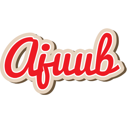 Ajuub chocolate logo