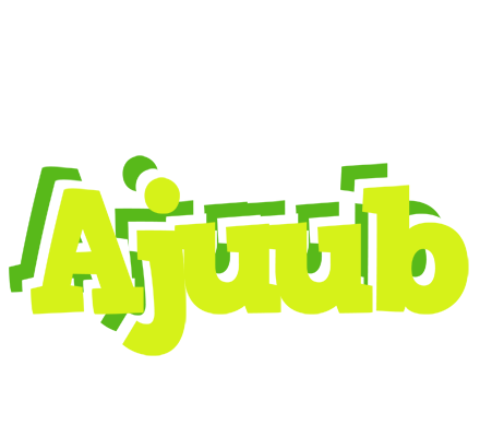 Ajuub citrus logo