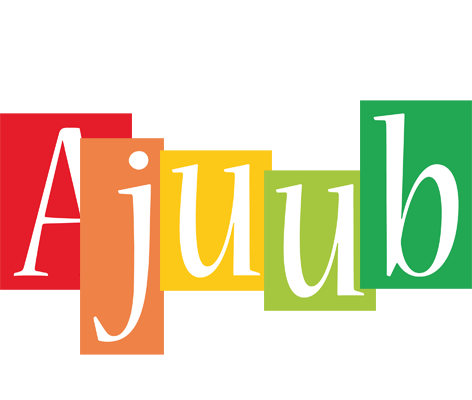 Ajuub colors logo