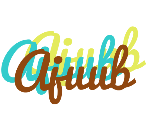 Ajuub cupcake logo