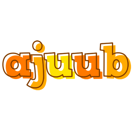 Ajuub desert logo