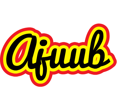 Ajuub flaming logo
