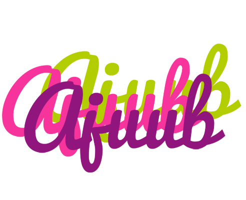 Ajuub flowers logo