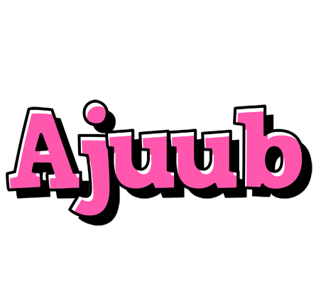 Ajuub girlish logo