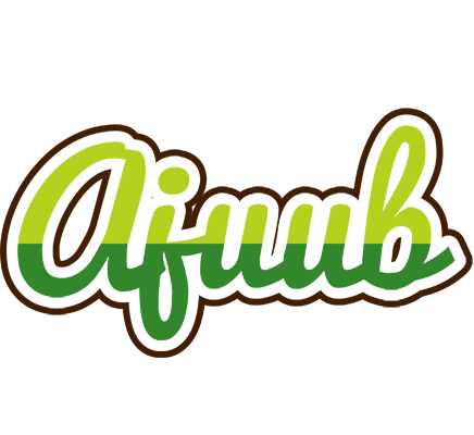Ajuub golfing logo