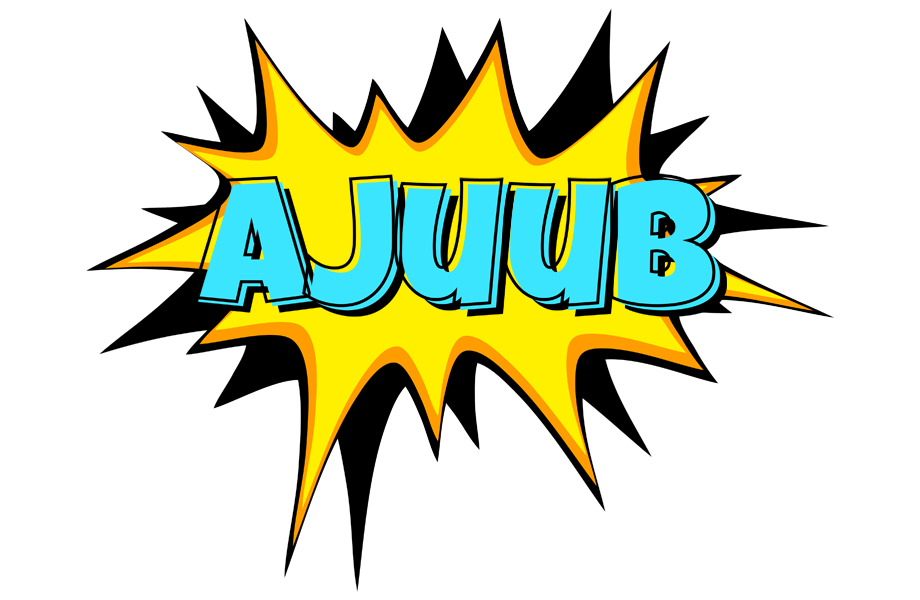 Ajuub indycar logo