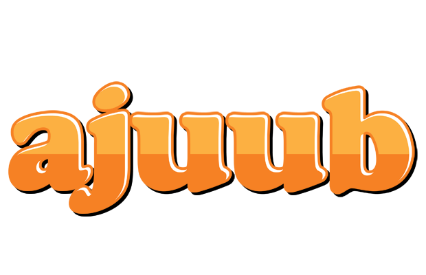 Ajuub orange logo