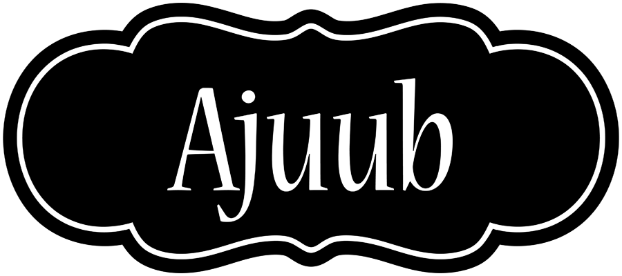 Ajuub welcome logo