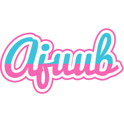 Ajuub woman logo
