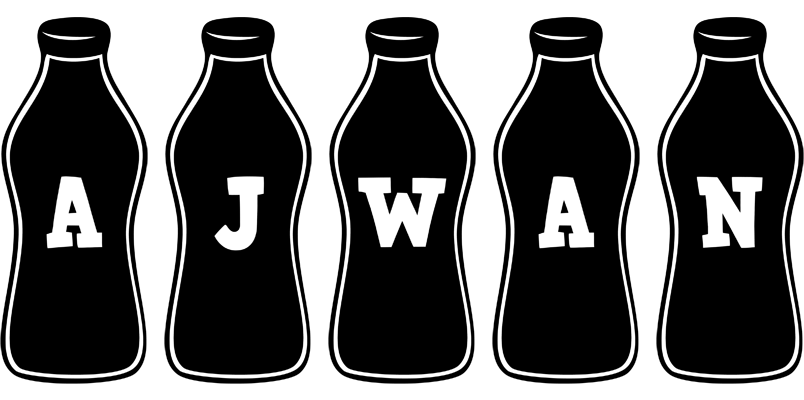 Ajwan bottle logo