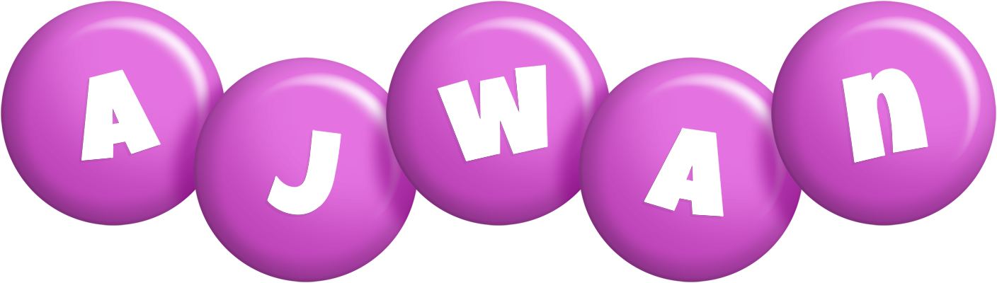 Ajwan candy-purple logo