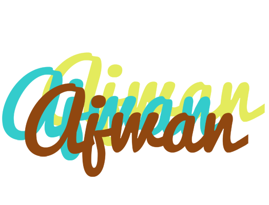 Ajwan cupcake logo