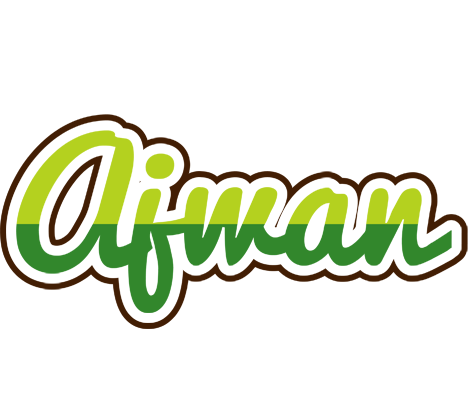 Ajwan golfing logo