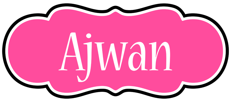 Ajwan invitation logo