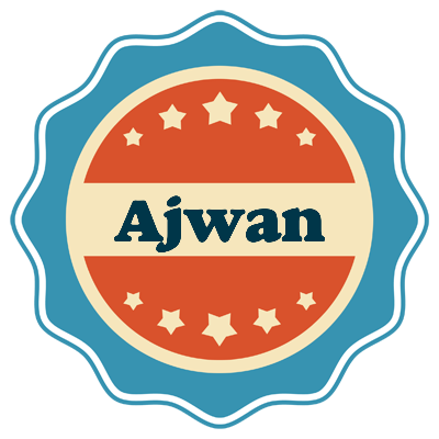 Ajwan labels logo