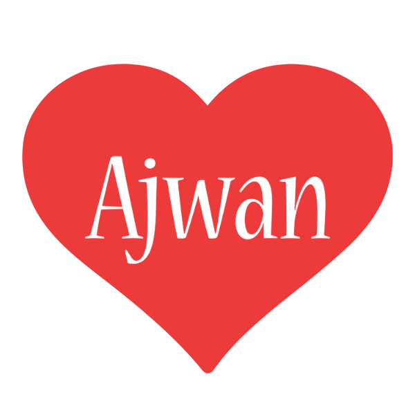 Ajwan love logo