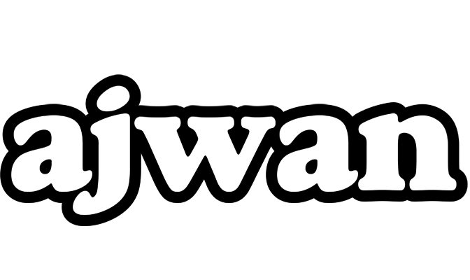Ajwan panda logo