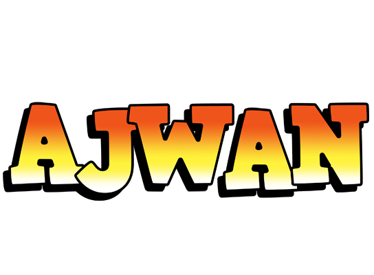 Ajwan sunset logo