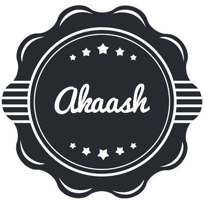 Akaash badge logo