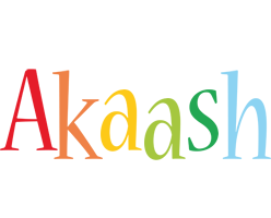 Akaash birthday logo