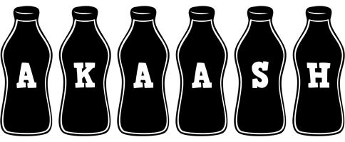 Akaash bottle logo