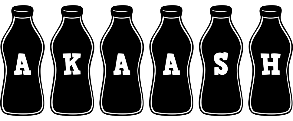 Akaash bottle logo