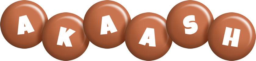 Akaash candy-brown logo