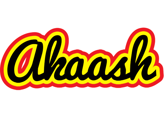 Akaash flaming logo