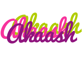 Akaash flowers logo