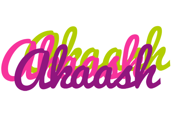 Akaash flowers logo