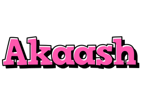 Akaash girlish logo