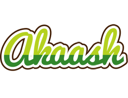 Akaash golfing logo