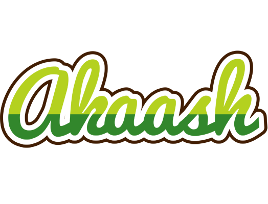 Akaash golfing logo