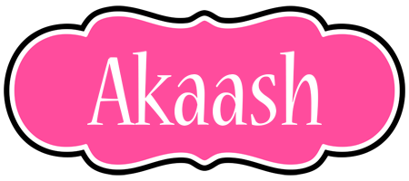 Akaash invitation logo