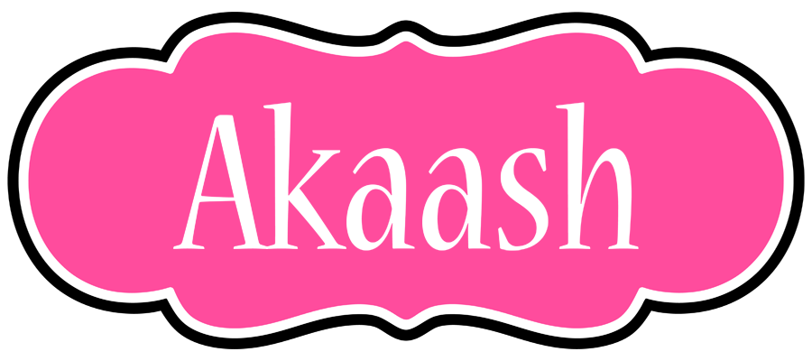 Akaash invitation logo