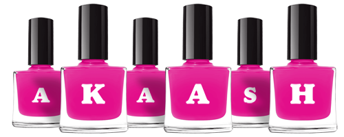 Akaash nails logo