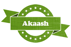 Akaash natural logo