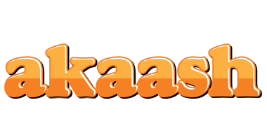 Akaash orange logo