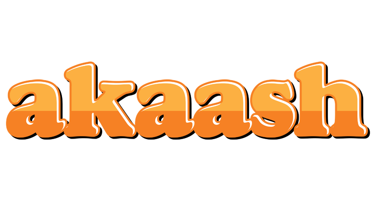 Akaash orange logo