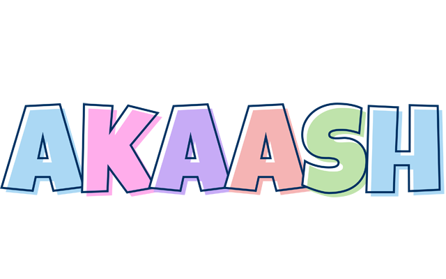 Akaash pastel logo