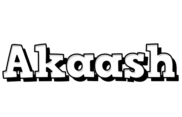 Akaash snowing logo